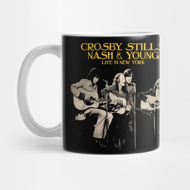 Crosby Stills Nash Young by Kurasaki